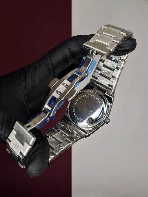 Tissot PRX - Blue Textured - Chain